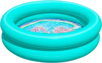 YOR® Kinderzwembad - Kinderzwembad Met Glijbaan - Speelzwembad - Kinderzwembad Playcenter - Paars - 61cm x 61cm x 15cm