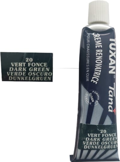 Tana Kleurhersteller - Tube - Donker Groen - 25ml (Schoensmeer - Schoenpoets)