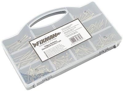 Verzinkschroeven Pack 780 stuk voor houtbewerking