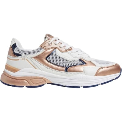 Pepe Jeans Dave Metal Schoenen Bruin,Wit EU 41 Vrouw
