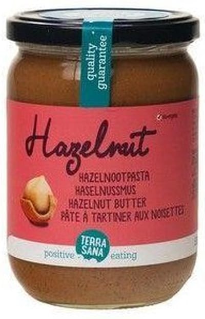 TerraSana Hazelnootpasta bio 500 Gram