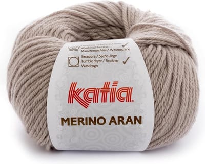 Katia Merino Aran - 09 beige - Merinogaren