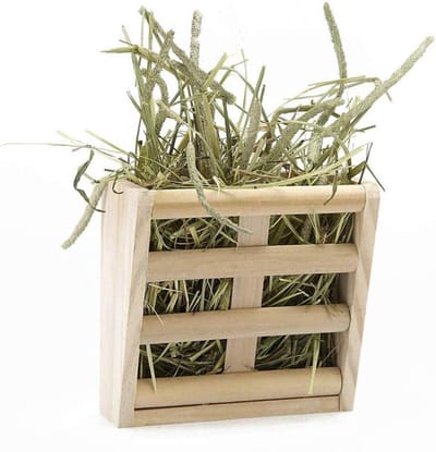 Tbest Bit G Feeder Houten G Feeder Bit Manger Rack Food Bowl Houten Rek, Vaste Bitje Voeder Voeder Ganger Rek Standaard Voedselkom Pet Plieor na Cavia