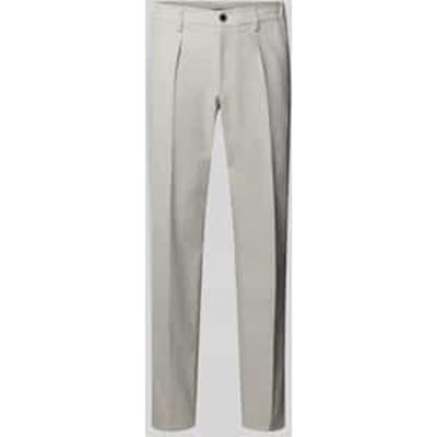 Relaxed fit broek met persplooien