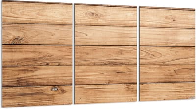 TMK ArtDeko - Serie 3x30 - Glazen Kookplaat Bescherming - Snijplank - Veiligheidsscherm