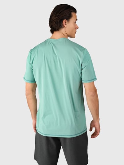 Brunotti - Aquarider - T-Shirt Bottle Green - T-Shirt Heren - UPF 50+ Zonnewerend - Sneldrogend - XXXL