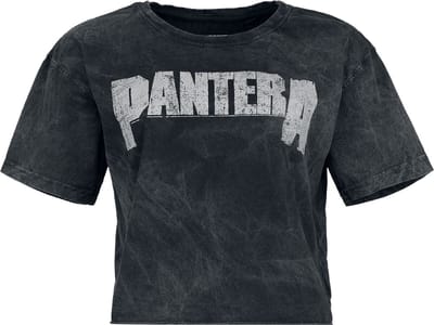 Pantera Logo Dames T-shirt - zwart - XXL