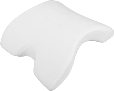 Ergonomisch Geheugenfoam Kussen met Armopening, Perfect voor Desk Nap en Comfortabel Slapen, Ideaal voor Koppels en Zijslapers