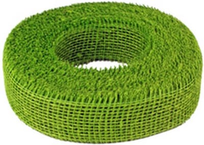 Jute lint - GROEN - Jute band - Jute op rol - 5 cm breed - Jute op rol - Jute band - Juteband - Lint - GROEN - 40 meter!