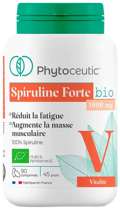 Phytoceutic Spirulina Forte 1000 mg Organic 90 Tabletten