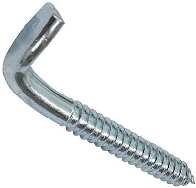 Schroefhaak set 10 stuks - Ø10x80mm - Gegalvaniseerd staal - Snelle installatie - ShopVlot