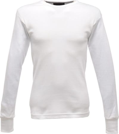 Regatta Thermal Long Sleeve Vest RG112 - White - XL