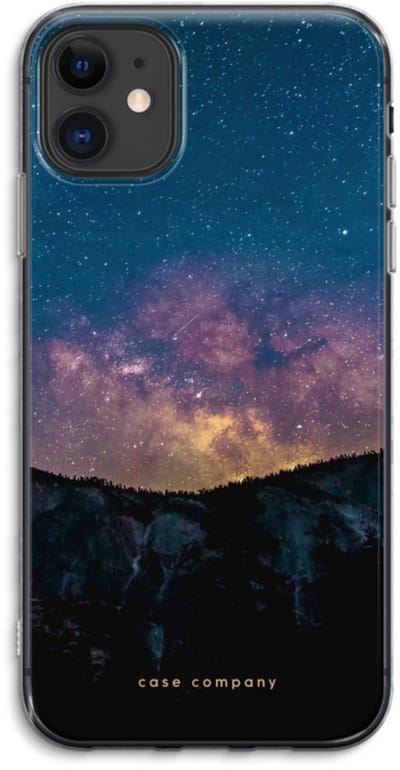 Case Company® - Hoesje geschikt voor iPhone 11 hoesje - Travel to space - Soft Cover Telefoonhoesje - Bescherming aan alle Kanten en Schermrand