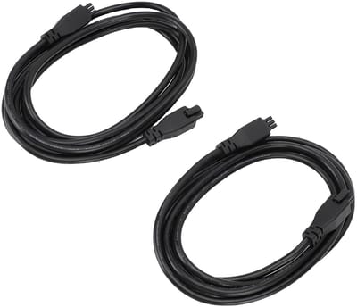 3D-printer Verlengkabel - Verlengsnoer 6-pins - Meer Plaatsingsvrijheid - 24AWG Koperkern - 2 meter - Zwart