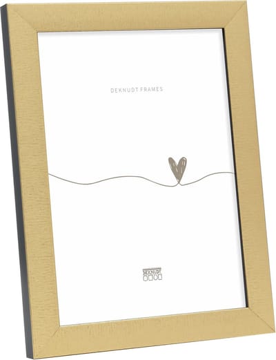 Deknudt Frames fotolijst S47EB2 - goudkleur met zwart - 10x15 cm