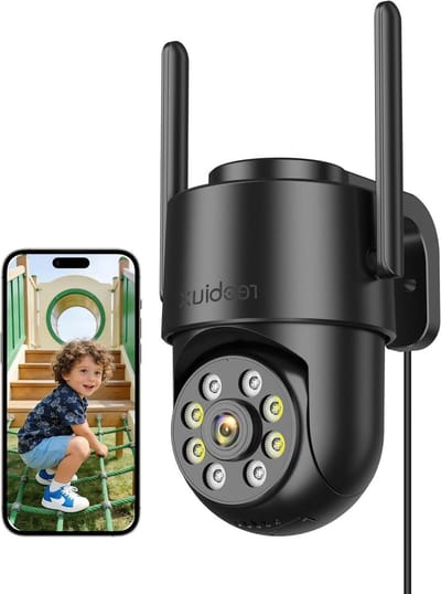Dome Camera - Beveiligingscamera - Woning Beveiligen - Infrarood Nachtzicht - 1080p Resolutie - Wit