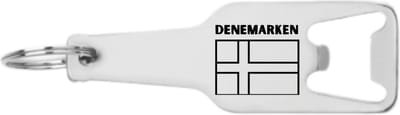 Akyol - denemarken flesopener - Piloot - denemarken cadeau - beste land - leuk cadeau voor je vriend om te geven - 105 x 25mm