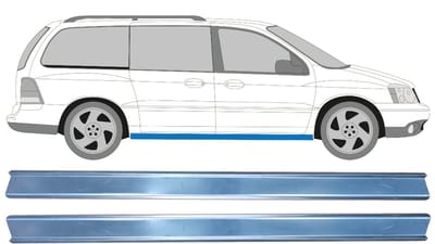 Reparatie dorpel voor Ford Freestar 2004-2007 / Links = Rechts / Set