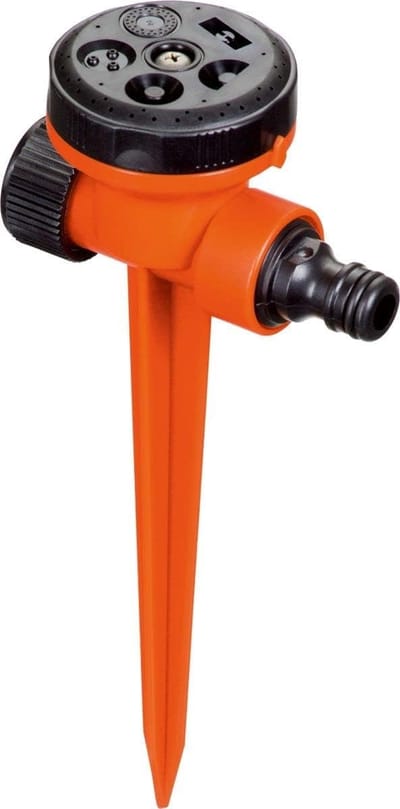 Multifunctionele Sprinkler - Tuinsproeier Gazonsproeier - Kleine Ruimtes Begieten - Vijf Straalsoorten Instelbaar - Tot 100m² Bereik