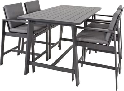 Barset Malibu | Charcoal | Aluminium | Lesli Living