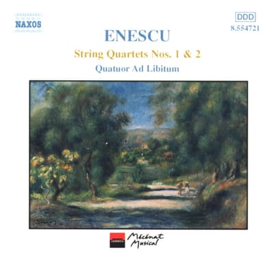 Quatuor Ad Libitum - Enescu: String Quartets (CD)