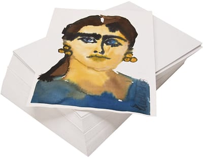 Aquarelpapier - Wit - Gerecycled - A2 - 180 grams - Creotime - 100 vellen