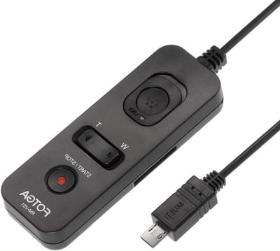 Afstandsbediening Kabel voor Sony Camera's - Geschikt voor A1 A9 A7 A7S A7R en RX100 Modellen - Betrouwbare Verbinding en Gebruiksgemak