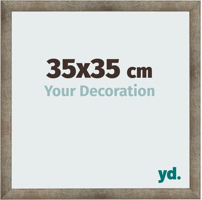 Your Decoration - Fotolijst 35x35 cm - MDF - Metaal Vintage - Bologna