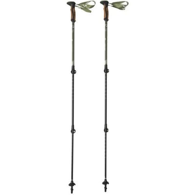 CRIVIT Aluminium wandelstokken (Groen)