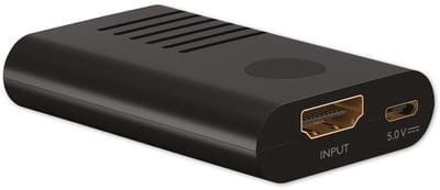 Goobay HDMI repeater - versie 2.0 (4K 60Hz + HDR) - tot 20m / zwart