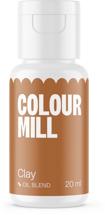 Colour Mill Oil Blend Voedingskleurstof op Oliebasis - Clay - 20ml
