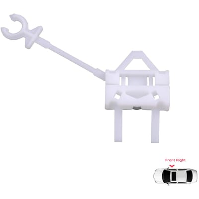 BWR106 Raammechanisme Reparatieclips Voordeur Rechts voor Fiat Doblo MK1 MPV Van 119 223 2001-2010 51718403