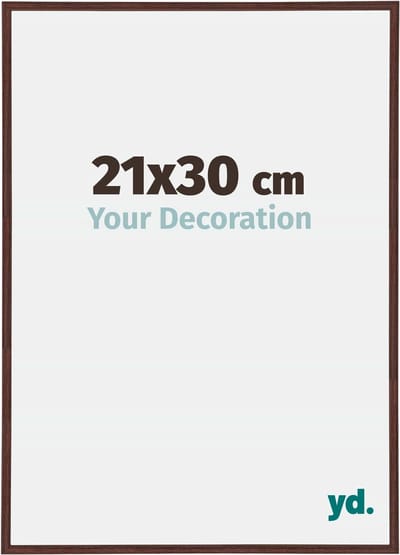 Your Decoration - Fotolijst 21x30 cm - Kunststof - Bruin - Annecy