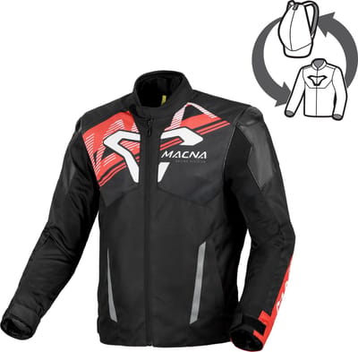 Macna Sevent waterdichte motorfiets textieljas -