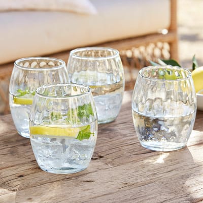 LOBERON Glas set van 4 Bourgavin helder