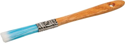 Silverline Synthetische schilderskwast - roestvrijstaal - 12 mm - duurzaam en corrosiebestendig