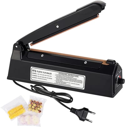 Warmte-sealapparaat, folielasapparaat, 200 mm, folielasapparaat, impulse Heat Bag Sealer, afdichtingsmachine, afdichtingsmachine, plastic, afdichtingsbreedte, balklasapparaat voor Mylar PP-zakken