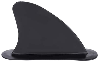 Dailygoods - Kajak Skeg - PVC Surfvin voor Kajak en Paddleboard - Eenvoudig te installeren - Lichtgewicht - Voor Longboard Surfboard - 19 x 11 x 5,5 cm