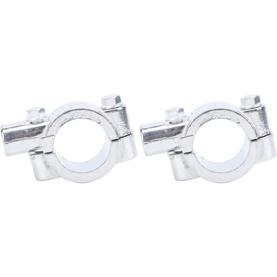 2 STUKS 25mm Motorfiets Stuur Spiegelmontage Houder Klem Beugel Adapter Universeel voor Motorfiets