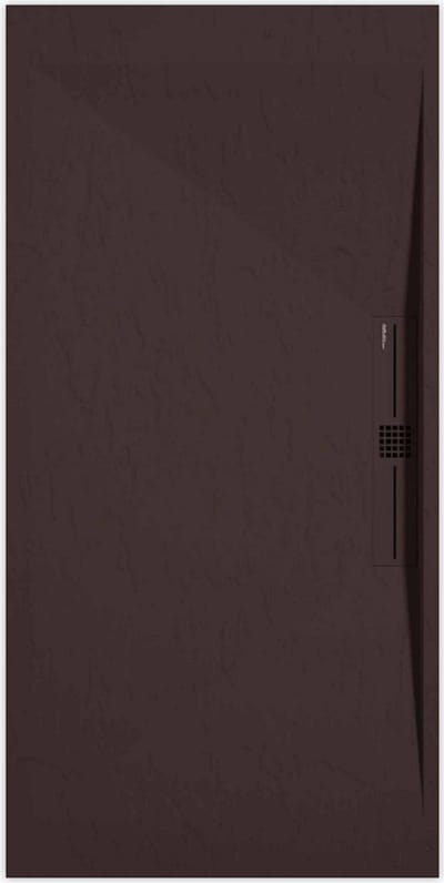 Sanifun douchebak Stone Side Chocolate Slate 1600 x 900 P