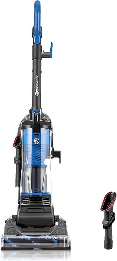 Zakloze Handstofzuiger - Lichtgewicht Stofzuiger - Meerdere Oppervlakken Reinigen - Grote Stofbeker Capaciteit - 15 Liter Capaciteit - Zwart Blauw