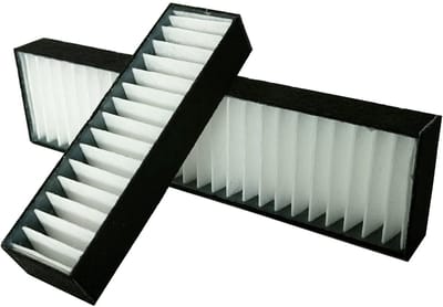 Dailygoods - Vervanging Projector Luchtfilter - Efficiëntie - Compacte Afmetingen - Hoge Kwaliteit - Stoffilter - Geschikt voor Projectoren