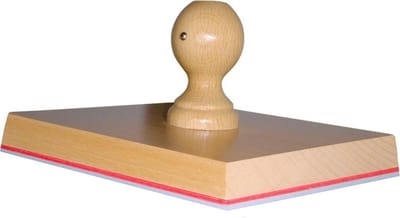 Handstempel Ø 190 Mm - Stempels - Stempels volwassenen - Snelle Levering