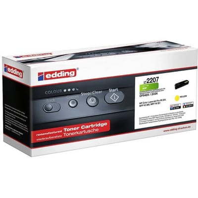 Edding Toner vervangt HP 203X (CF542X) Compatibel Geel 2500 bladzijden EDD-2207 18-2207