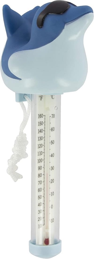 Dolfijn Zwembadthermometer - Duidelijk Afleesbaar - Celsius & Meten