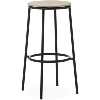 Normann Copenhagen Circa Barkruk  - Eiken - 75 cm