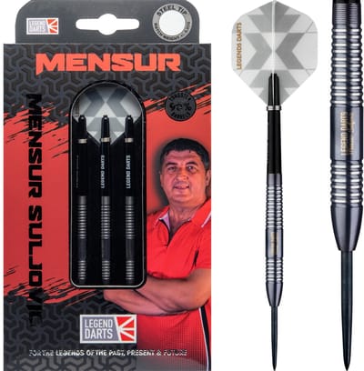 Mensur Suljovic 90% Black Darts - 21 gram