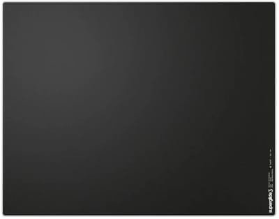 Superglide Glass Mousepad v3 Type‑S - Gaming Muismat - Zwart - Maat: L