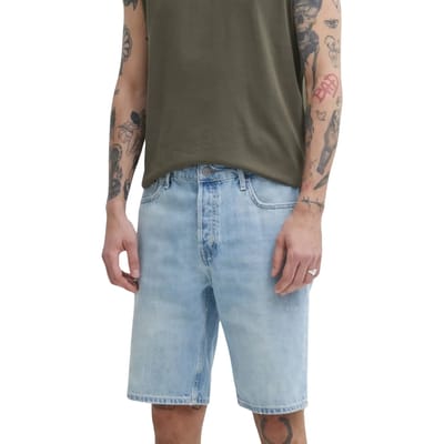 Superdry - Vintage short met rechte pijpen - Heren - Jeans shorts