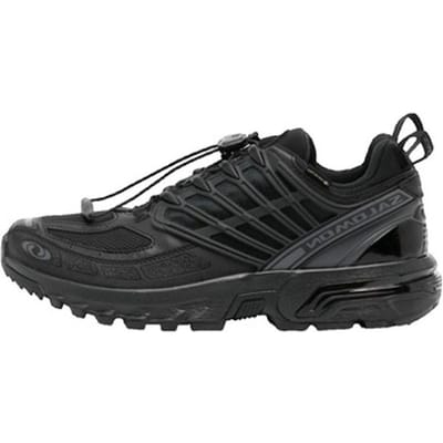 Lage Sneakers Salomon Baskets black acs pro gtx synthétique
